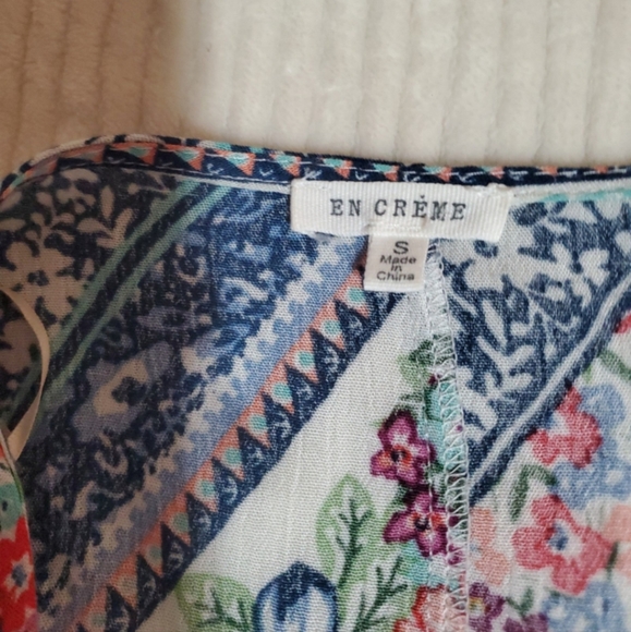 Spring Floral Kimono Wrap Shawl Boho - Picture 2 of 2